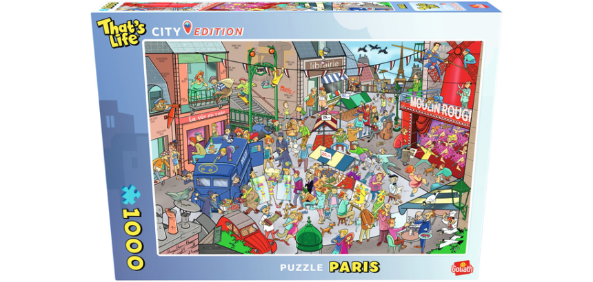 Puzzel That's Life City Paris 1000 stukjes