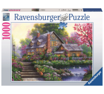 Puzzle  Romantische cottage 1000 pièces