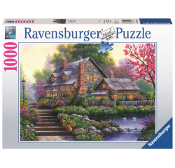 Puzzle  Romantische cottage 1000 pièces