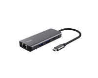 Adaptateur Trust DALYX 6-en-1 USB-C multiport gris