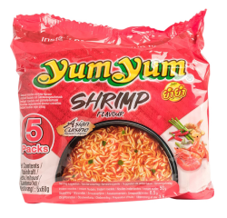 Noodles Yum Yum crevette bami 5 sachets 5x 60g
