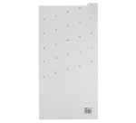 Carte à onglet HAN A-Z largeur A5 HA-985 gris clair