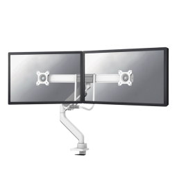 Neomounts by Newstar DS75-450WH2 - Befestigungskit - full-motion - für 2 LCD-Displays - weiß