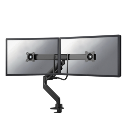 Neomounts by Newstar DS75-450BL2 - mounting kit - full-motion - for 2 LCD displays - black