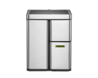Poubelle EKO Mirage Plus capteur 30L et 2x 15L inox