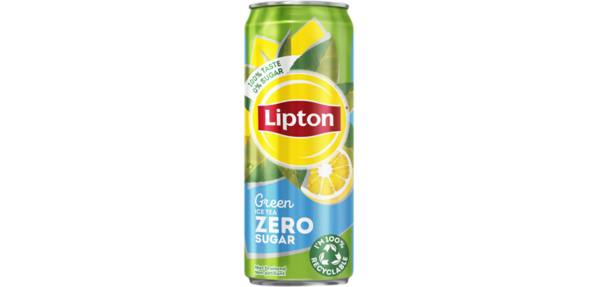 Frisdrank Lipton Ice Tea green zero blik 330ml