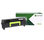 Lexmark - Hohe Ergiebigkeit - Schwarz - original - Tonerpatrone - LCCP, LRP, Lexmark Corporate