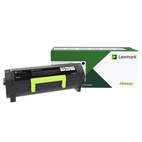 Lexmark - High Yield - black - original - toner cartridge - LCCP, LRP, Lexmark Corporate