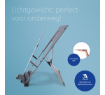 Laptopstandaard R-Go Riser Documenthouder