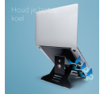 Laptopstandaard R-Go Riser Documenthouder
