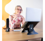 Laptopstandaard R-Go Riser Documenthouder