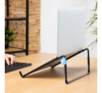 Support ordinateur portable R-Go Steel travel noir