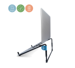 Support ordinateur portable R-Go Steel travel noir