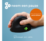 Souris ergonomique R-go HE Break sans fil Droitier S