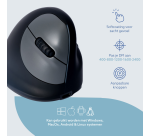 Souris ergonomique R-go HE Break sans fil Droitier S