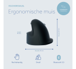 Souris ergonomique R-go HE Break sans fil Droitier S