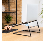 Laptopstandaard R-Go Office Zwart