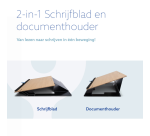 Porte-documents R-Go Read 2 Write Bois chêne