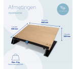 Porte-documents R-Go Read 2 Write Bois chêne