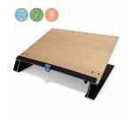 Porte-documents R-Go Read 2 Write Bois chêne