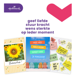 Wenskaart Hallmark navulset A4 zakelijke momenten 8 kaarten