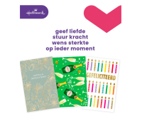 Carte de voeux Hallmark recharge 'Felicitatie' 6 cartes