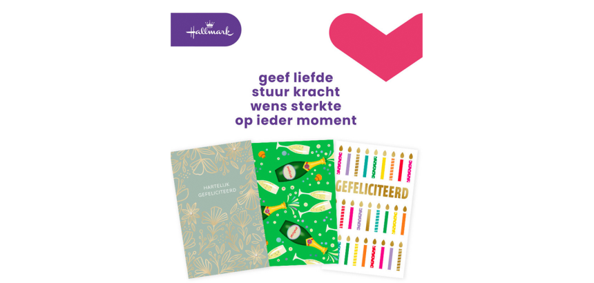 Carte de voeux Hallmark Business Box Anniversaire recharge 6 pièces