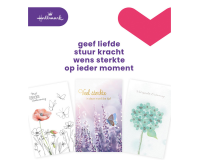Carte de voeux Hallmark recharge 'Deelneming' 10 cartes