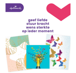 Carte de voeux Hallmark recharge cartes sans texte 8 cartes