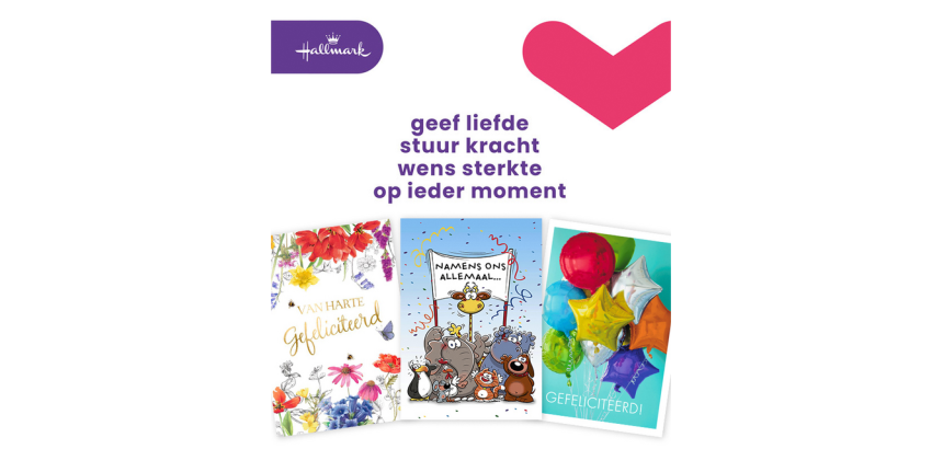 Hallmark Business Grußkarte Box Glückwunsch A4 Nachfüllung 'Glückwunsch' 8 Stück