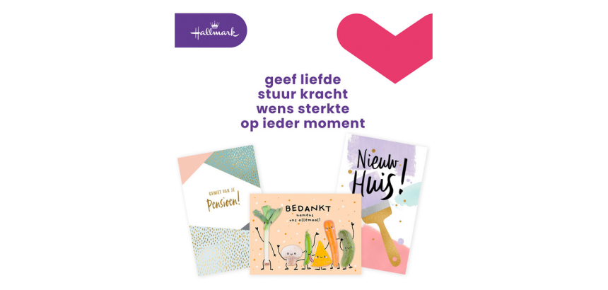 Carte de voeux Hallmark Business Box divers (NL) recharge 12 pièces