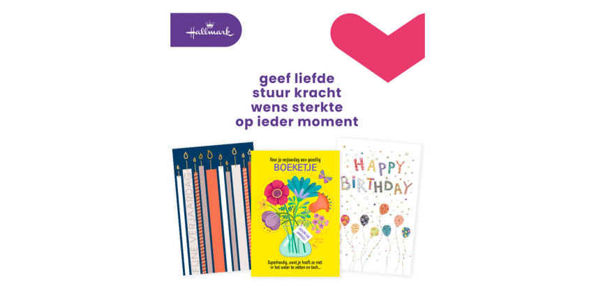 Carte de voeux Hallmark Business Box Anniversaire recharge 12 cartes