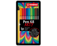 DE_BOITE 10 FEUTRES STABILO-PEN