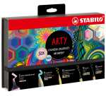 STABILO Writing Kit 77/6 Colorful Arty Creative Pastel Luxury Set 50 Pieces