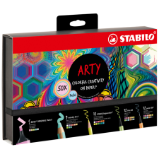 Kit écriture STABILO Colorful Arty Creative pastel coffret luxeux