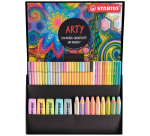 STABILO Writing Kit 77/6 Colorful Arty Creative Pastel Luxury Set 50 Pieces