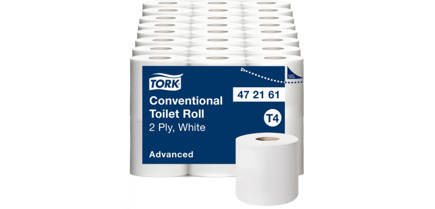 Papier toilette Tork T4 Advanced 472161 2 épaisseurs 200 feuilles blanc
