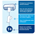 Tork T4 Advanced Toilet Paper 472161 2-ply 200 sheets white