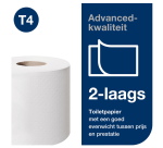 Tork T4 Advanced Toilet Paper 472161 2-ply 200 sheets white