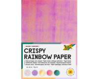 Papier irisé Folia 23x33cm 75g 10 feuilles assorti