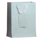 Sac cadeau IG Group Argent pailleté 175x98x229mm