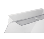 Haltbare U-Präsentationsmappe A5 mit transparentem Aufhängeösen, 10 Stück