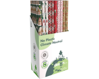 Inpakpapier IG Group Kerst 200x70cm assorti