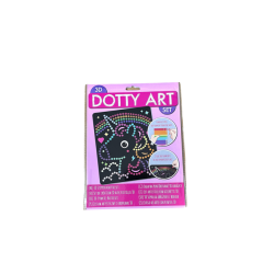 Knutselset 3D Dotty art assorti