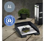 Corbeille à courrier Leitz Recycle A4 noir