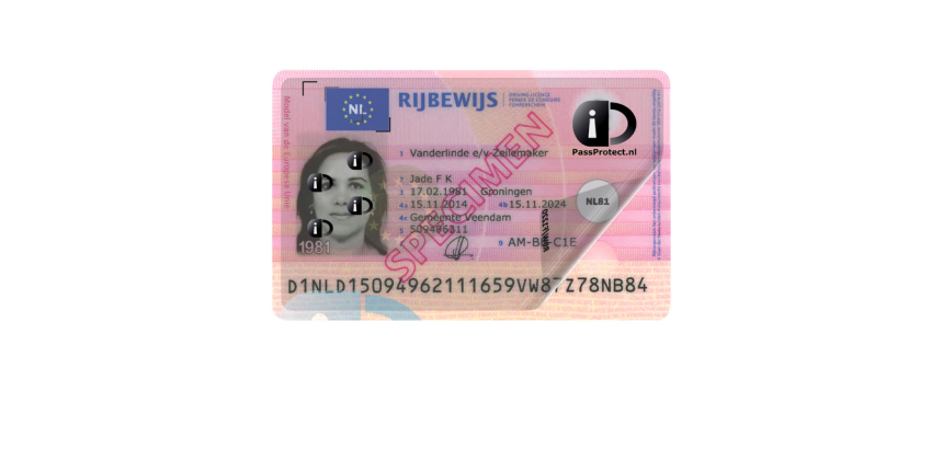 Film de protection PassProtect pour permis de conduire