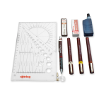 Rotring Isograph Technical Pen College 0,25-0,35-0,5mm set de 3 pièces