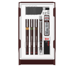 Tekenset rOtring Isograph college 0.2mm, 0.3mm en 0.5mm set à 3 stuks