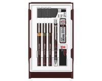 Rotring Isograph Technical Pen College 0,2-0,3-0,5mm set de 3 pièces
