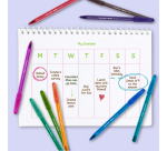 Stylo bille Paper Mate Inkjoy 100 Fin bleu